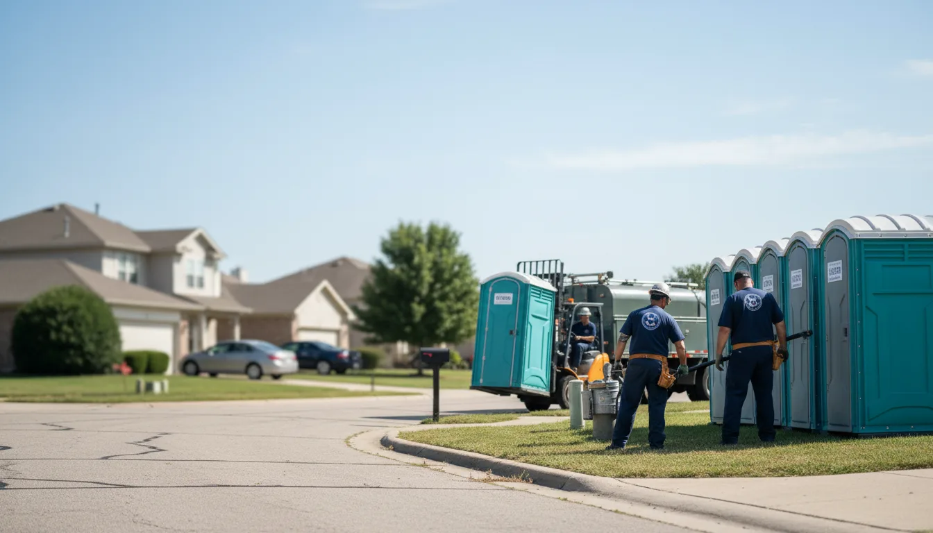 Porta Potty Rental in Farmersville, CA near me